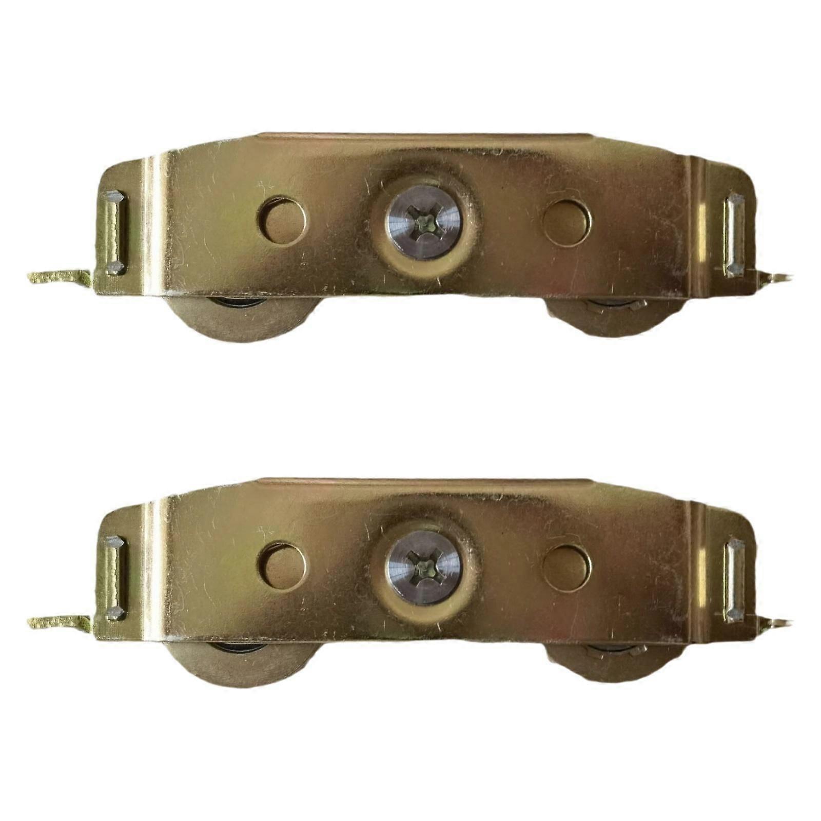 2 Pieces Sliding Patio Door Rollers Hardware Replace Parts Easy Installation