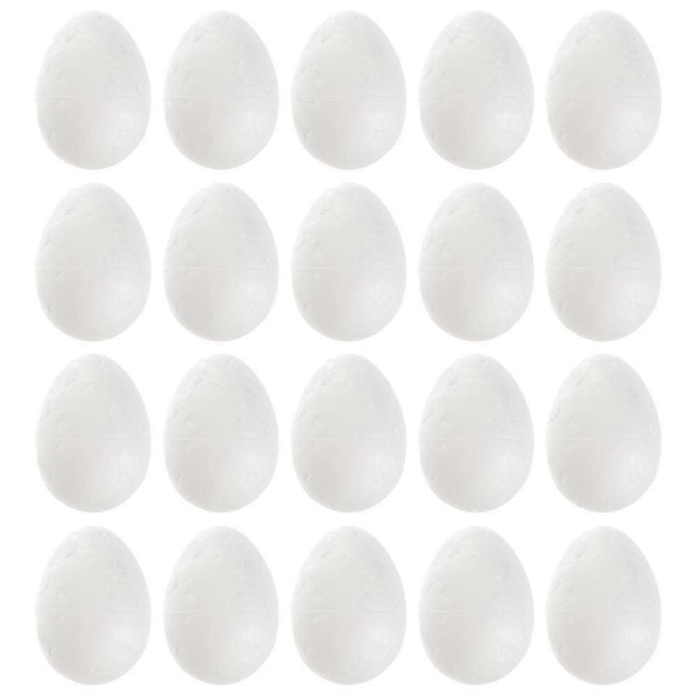 50pcs Durable 3.5cm Eggs Rative Eggs Eggs For Wedding Crafts