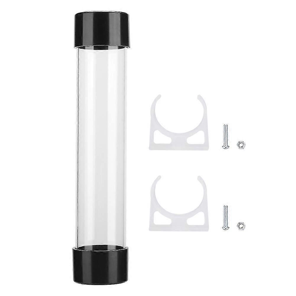 Practical Design 240MM Transparent Cylindrical Computer Water Cooling Water Tank