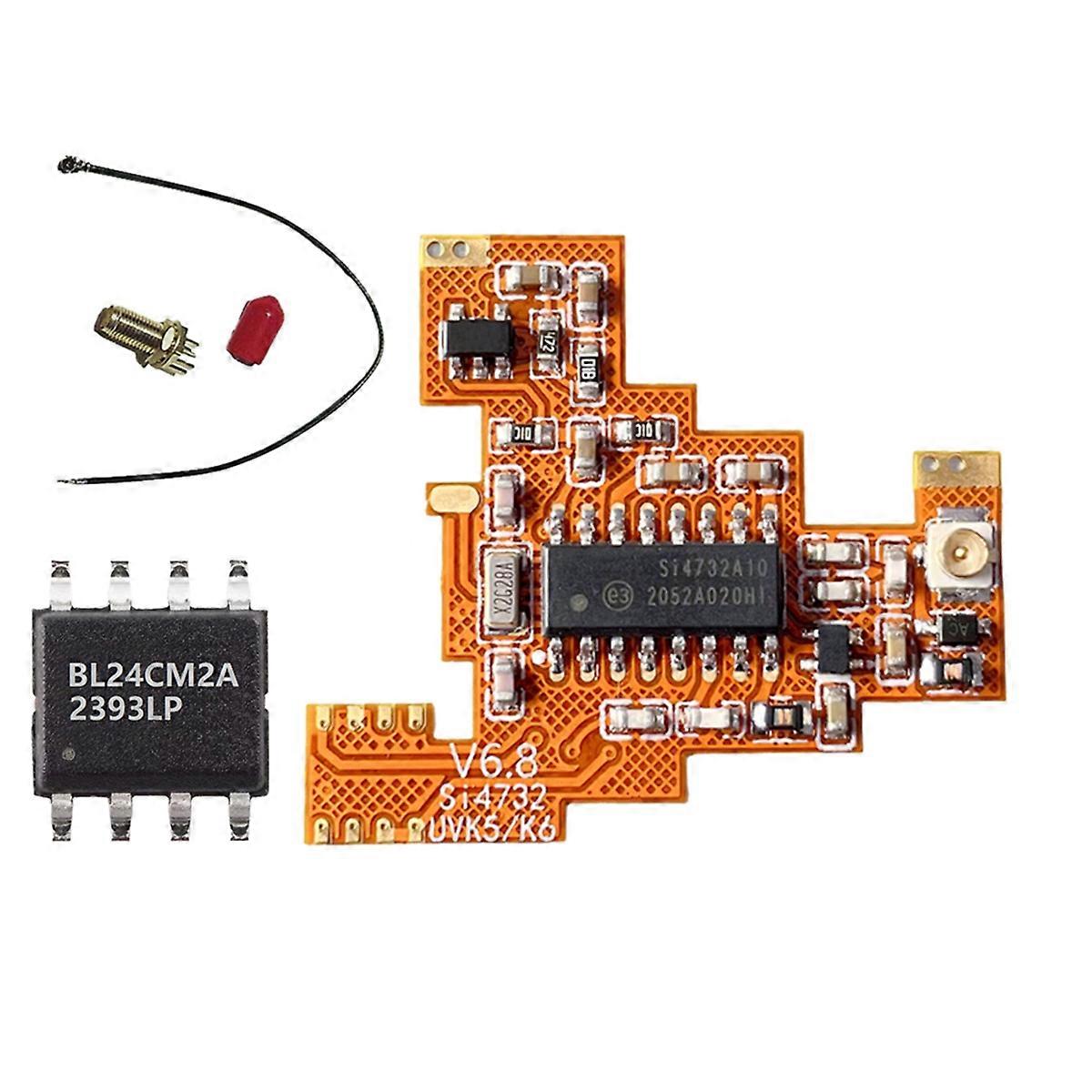 SI4732 V6.8 FPC Module+BL24CM2A 512KB Chip for UVK5 K6 HF Shortwave Full Band/Single Sideband Recep