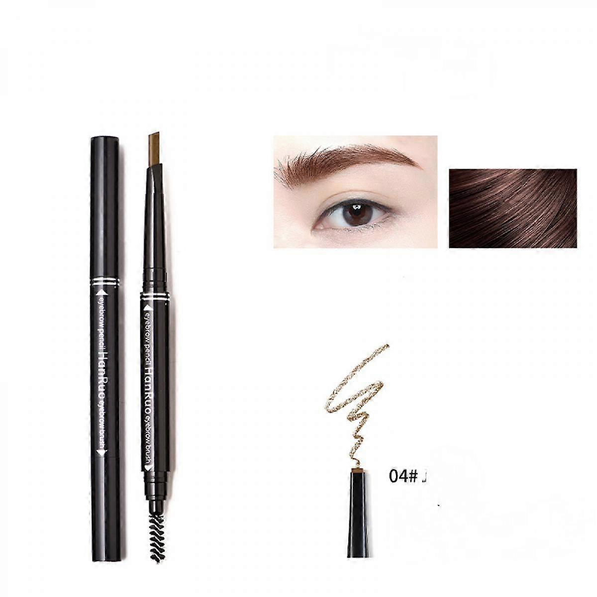 Makeup Brow Stylist Definer Waterproof Eyebrow Pencil, Ultra-Fine Mechanical Pencil, Draws Tiny Brow Hairs and Fills in Sparse