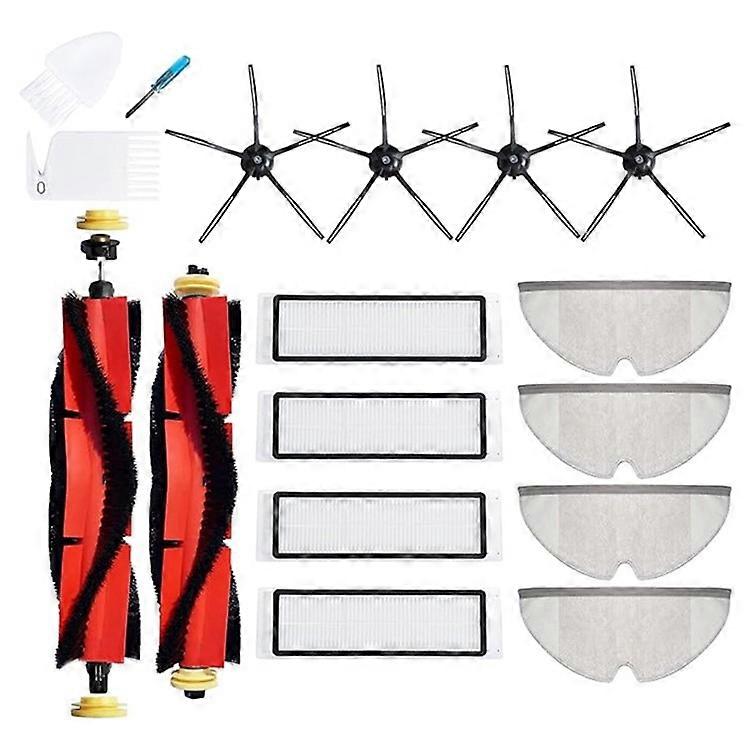 1 Set Compatible For Roborock S5 S6 S50 S51 Xiaowa E20 E25 E35 Cleaner Main Brush Cleaning Tool Filter Mop Kit