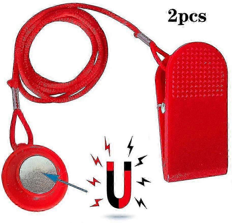 Treadmill Safety Key, Universal Treadmill Magnet Safety Lock Fitness Kit