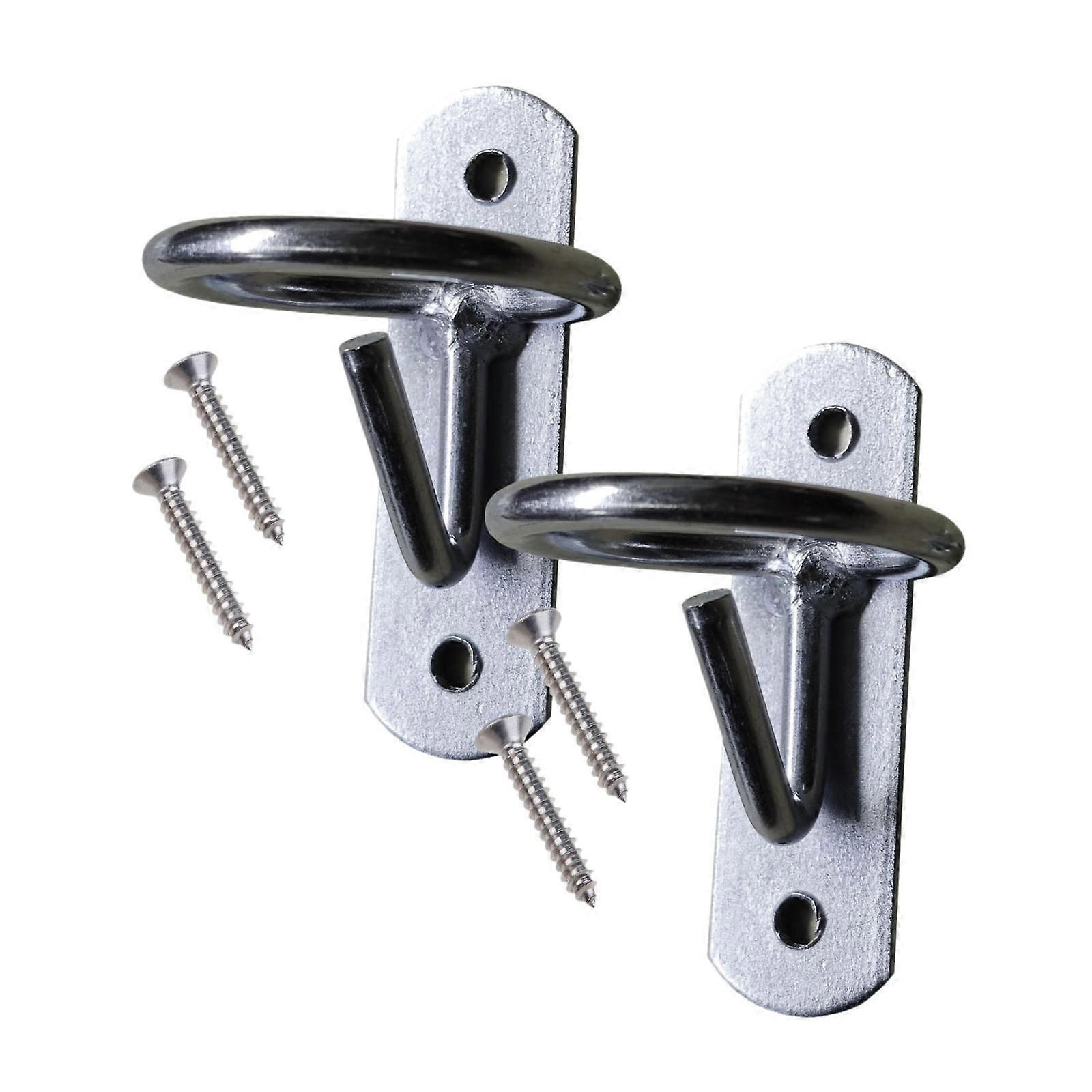 2 Pieces Equestrian Bucket Hook Hanger Multipurpose Horse Water Bucket Hooks