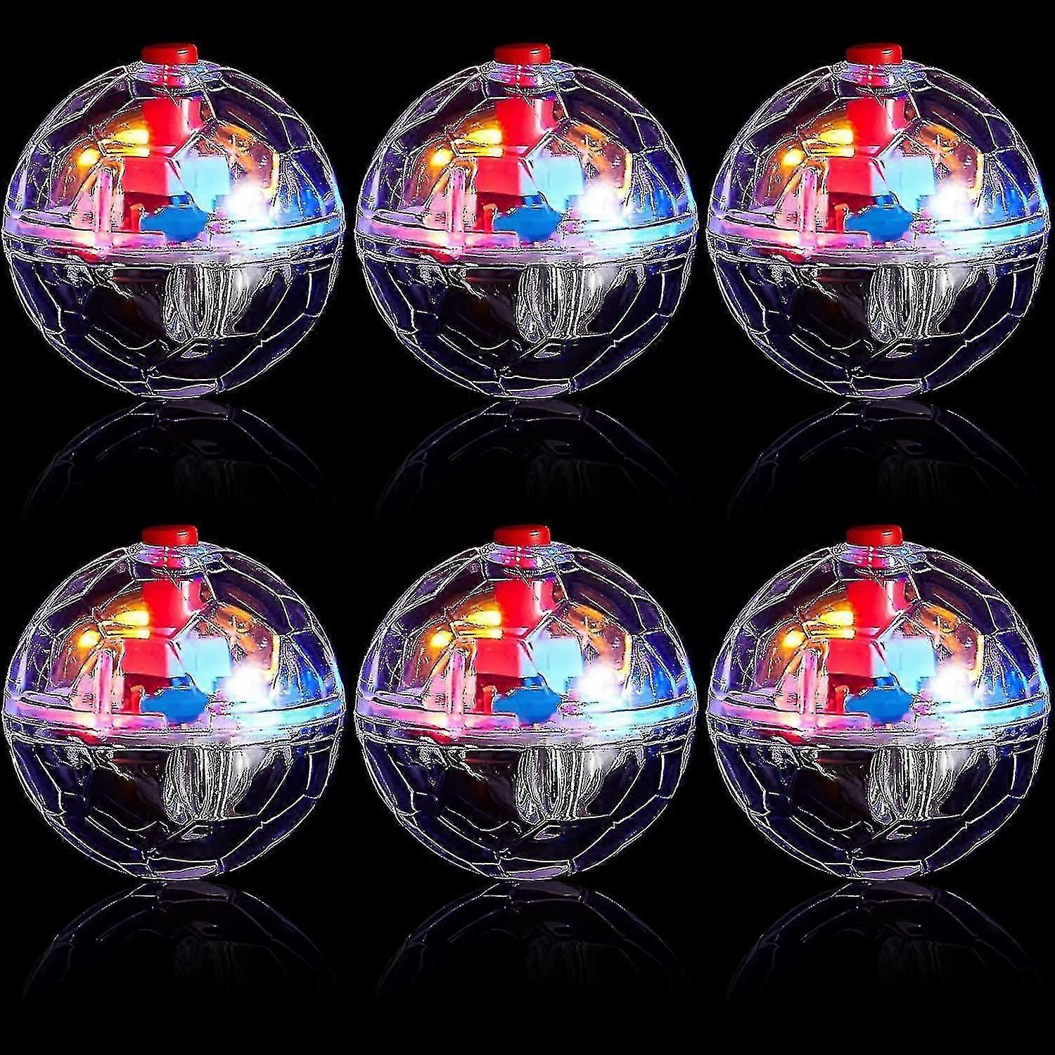 3pcs Ghost Hunting Cat Ball Activated Cat Toy Ball Motion Led Light Cat Balls Motion Cat Dog Interactive Toys Pet Glowing Mini Running Exercise Ball T