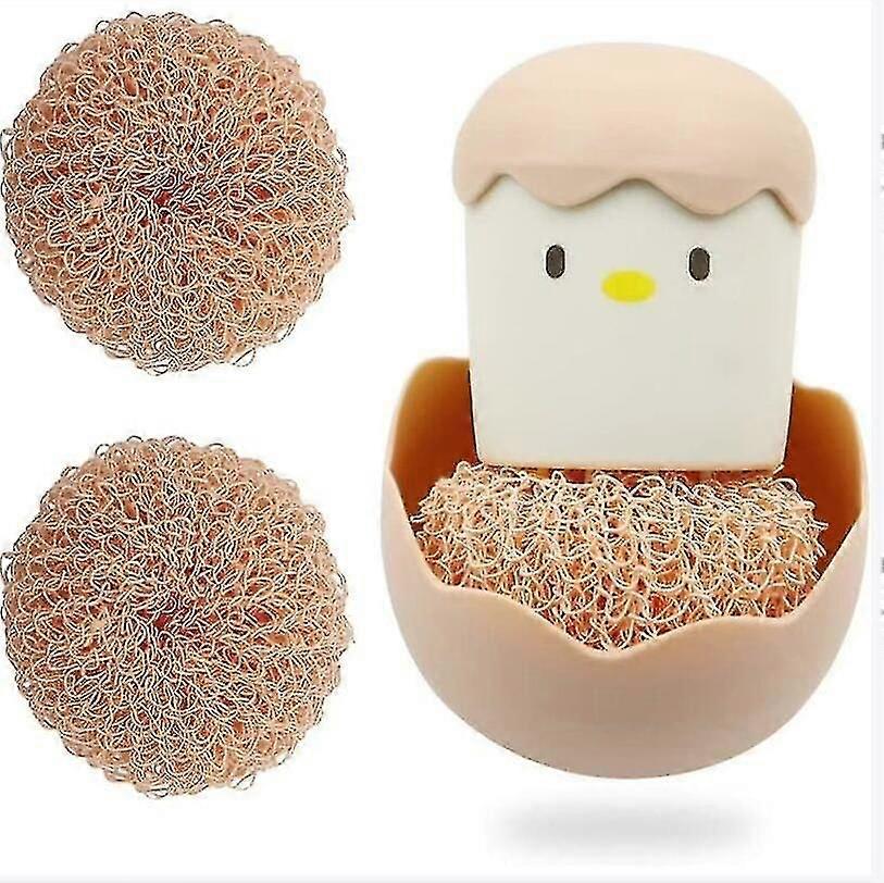 Eggshell Brush With Two Refills