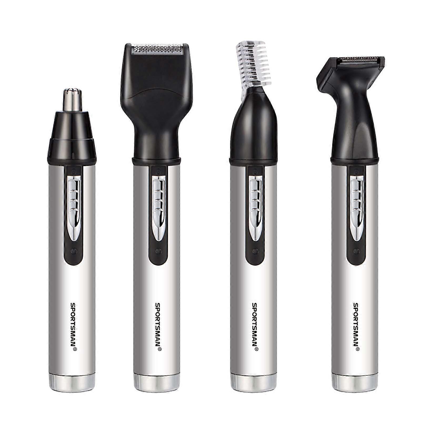 Nose Four In One Men'S Usb Rechargeable Shaver Eyebrow Nose Hair