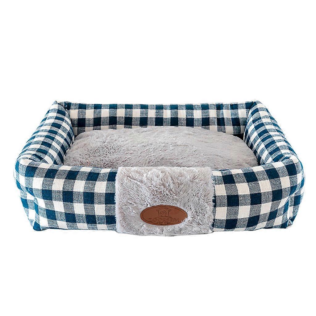 Winter Warm Pet Home Fabric Lattice Removable And Washable