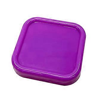 Magnetic Nail Drill Bit Holder Box Practical Nail Tool Case for Easy Storage and Organization in Home or Salon Use  rose pink