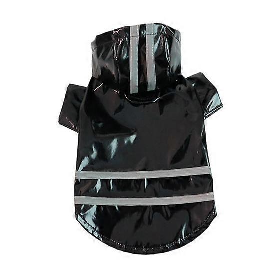 Yousheng Dog Raincoat Teddy Jacket Coat Puppy Hooded Reflective Waterproof Pet Clothes