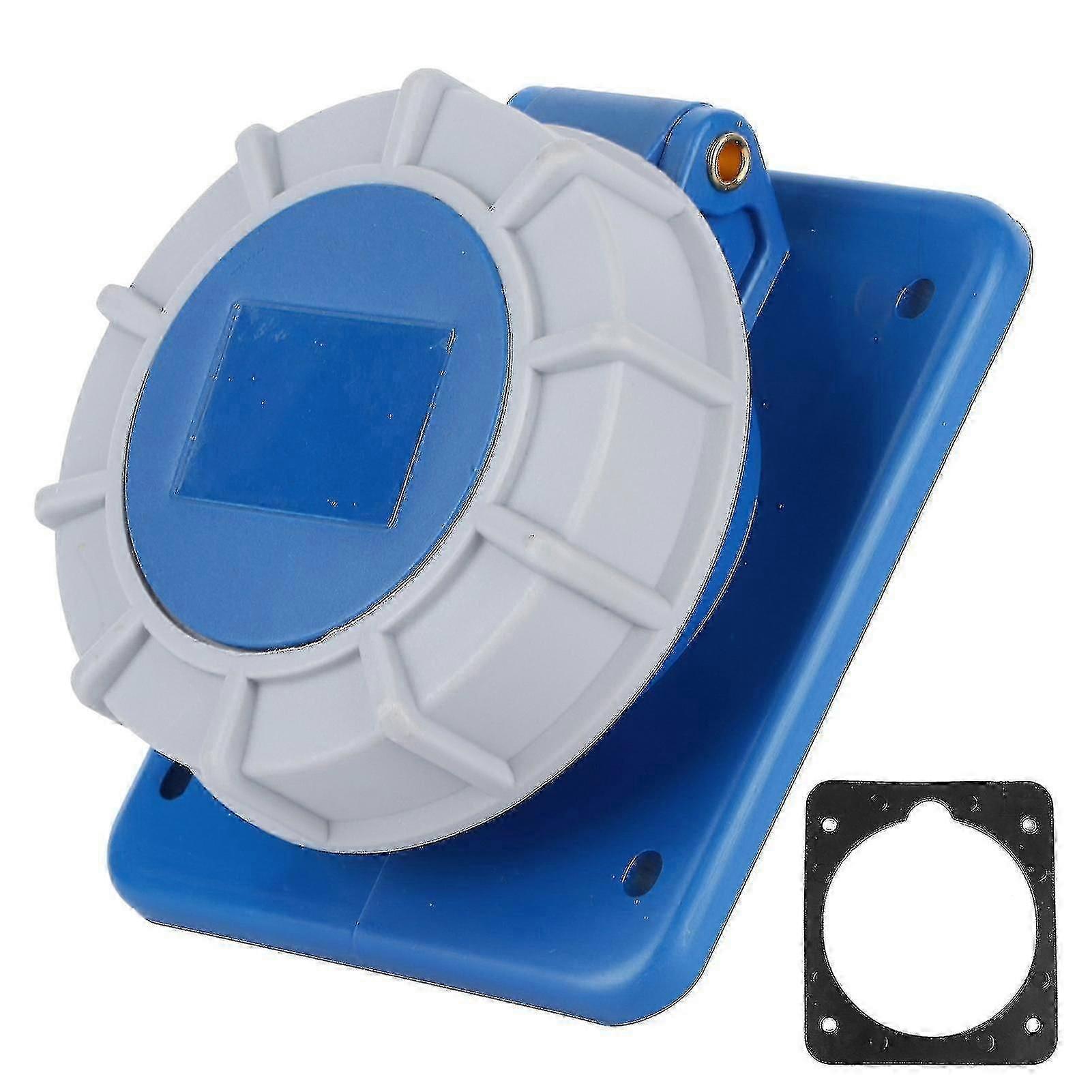 Boat Shore Power Socket With Gasket Ip67 Waterproof 16a 220250v For Yacht Rv Motorhome Caravan