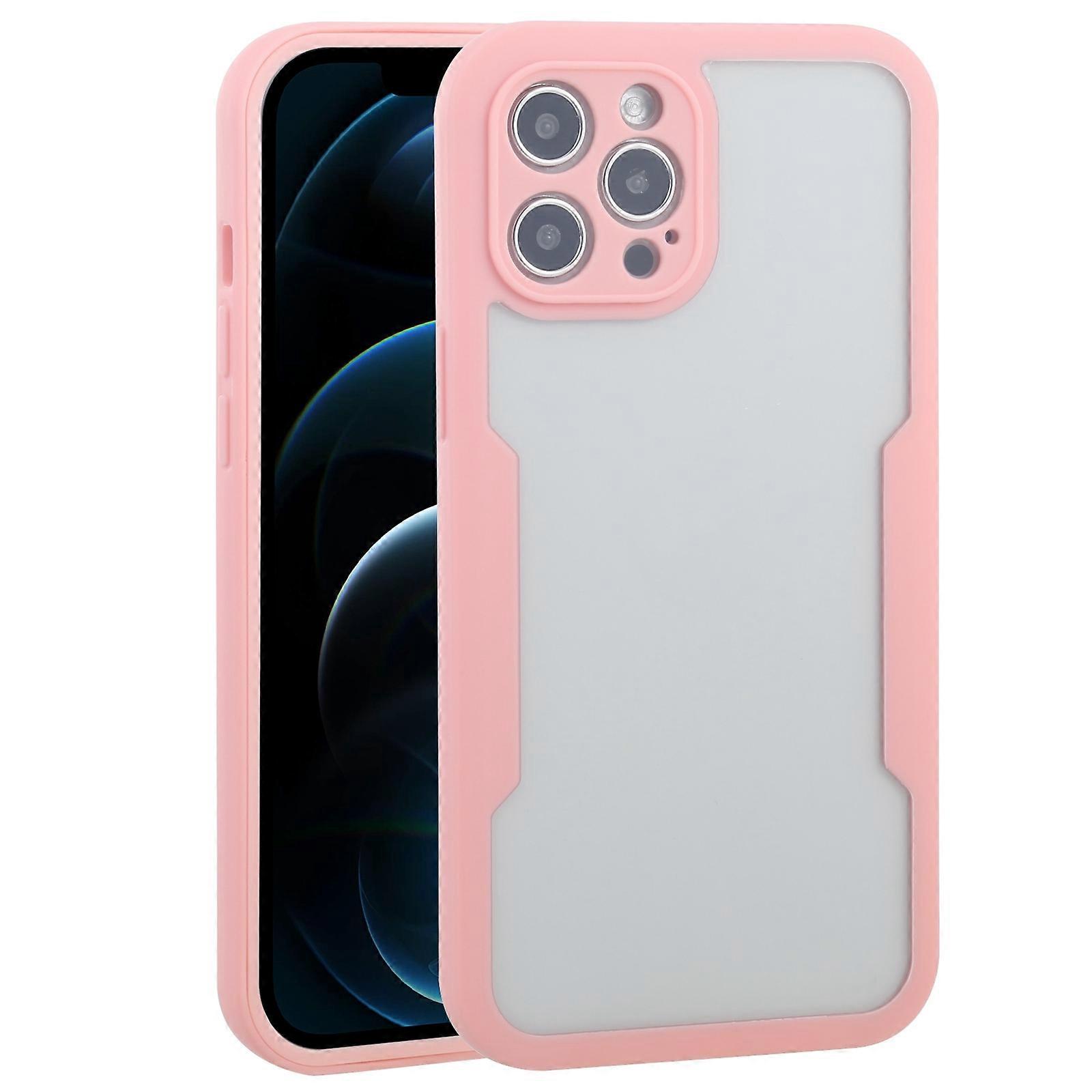 For iPhone 12 Pro Max Acrylic + TPU 360 Degrees Full Coverage Shockproof Protective Case