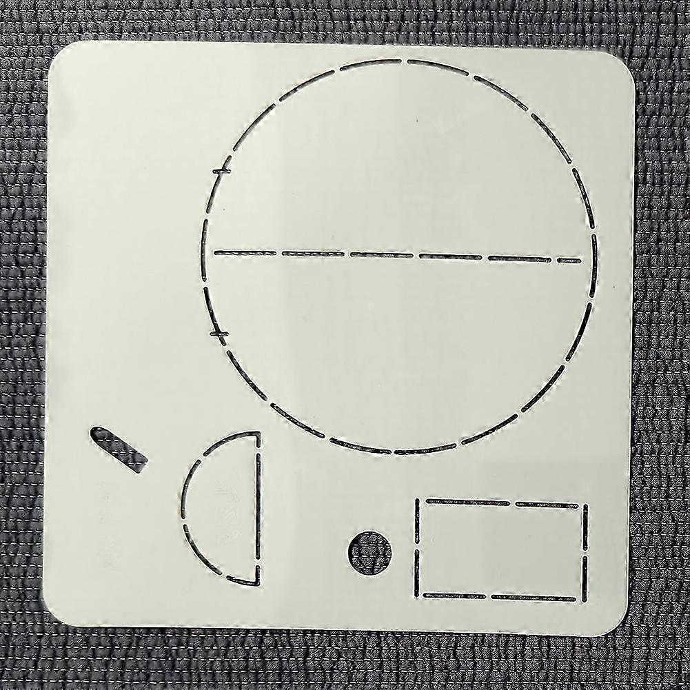 Quilting Templates Plastic Patchworks Tool For DIY Crafting Art