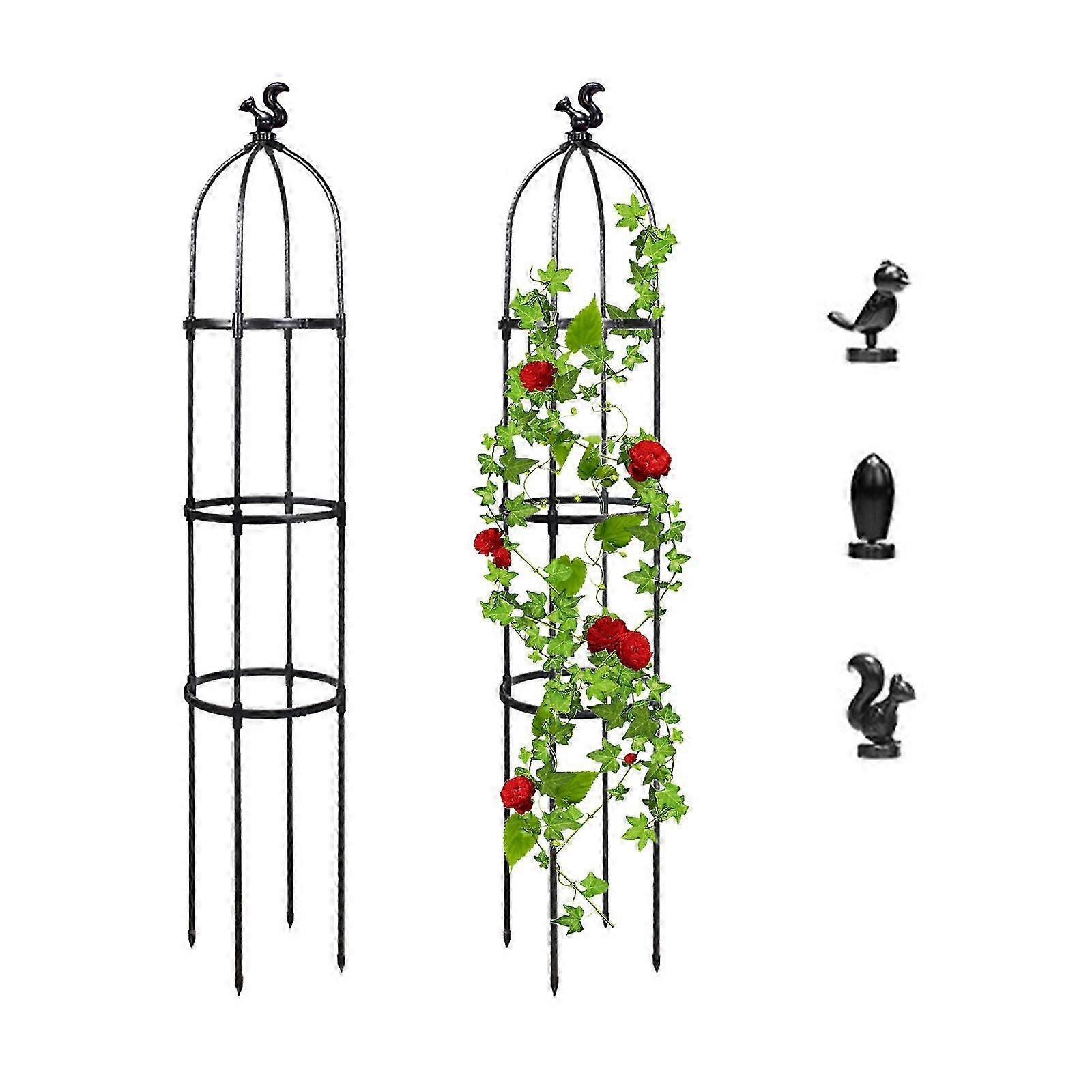 Metal Plant Climbing Trellis for Potted Garden Plants
