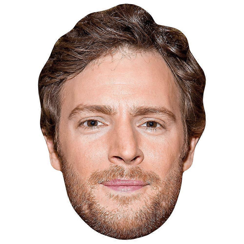 Nick Gehlfuss (Beard) Celebrity Mask, Flat Card Face