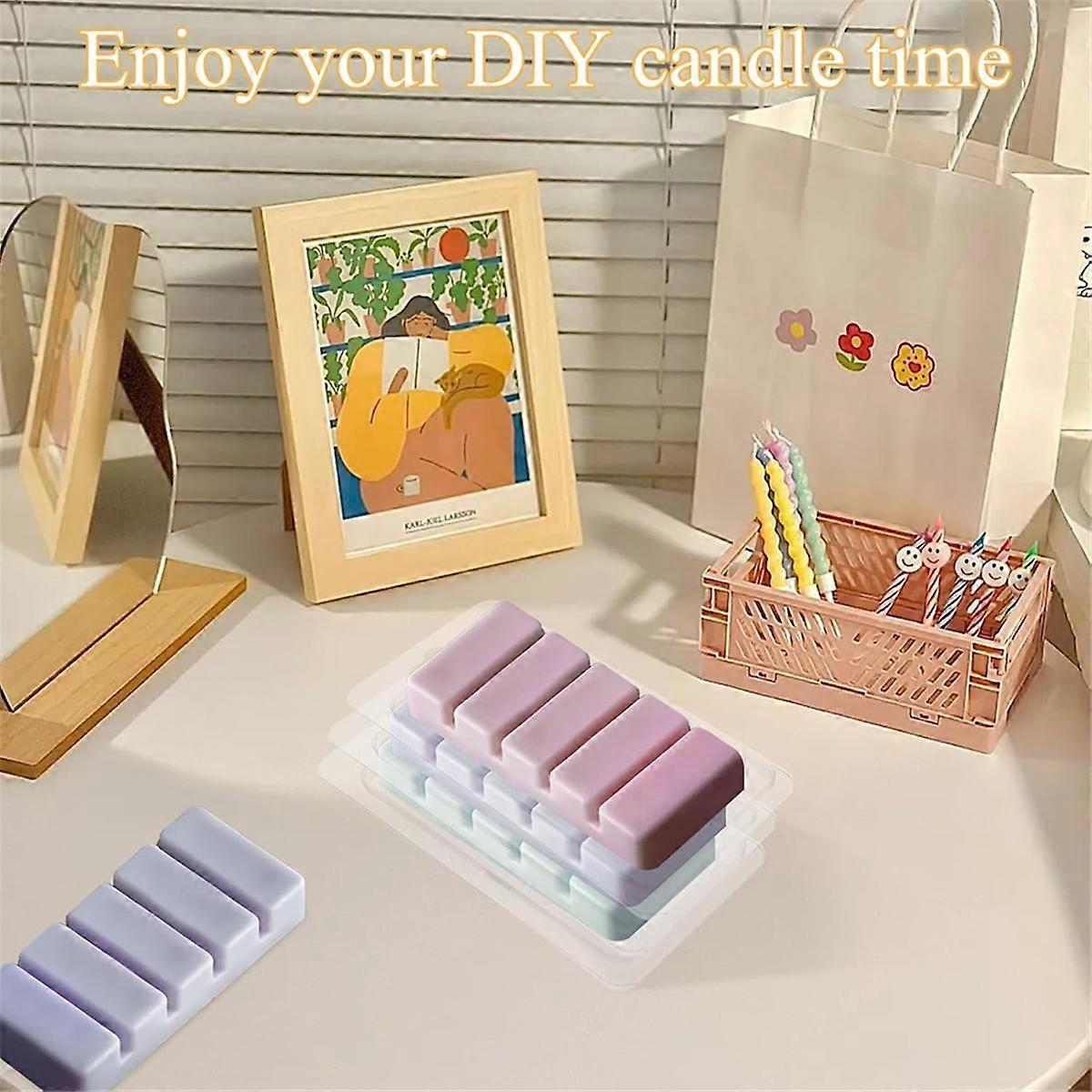 100pcs Wax Melting Molds 5 Cavity Wax Melting Shell Molds Wax Melting ...