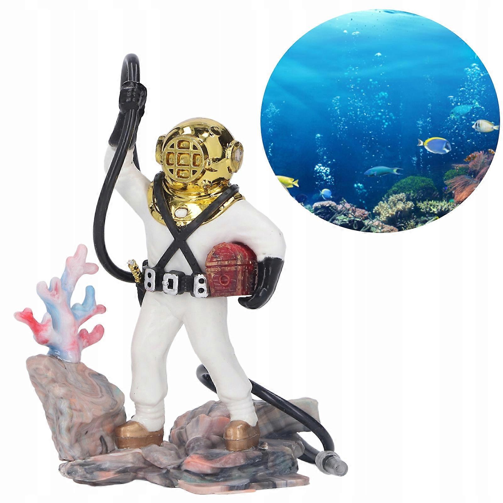 Aquarium Decoration Diver Divers Floating Artificial