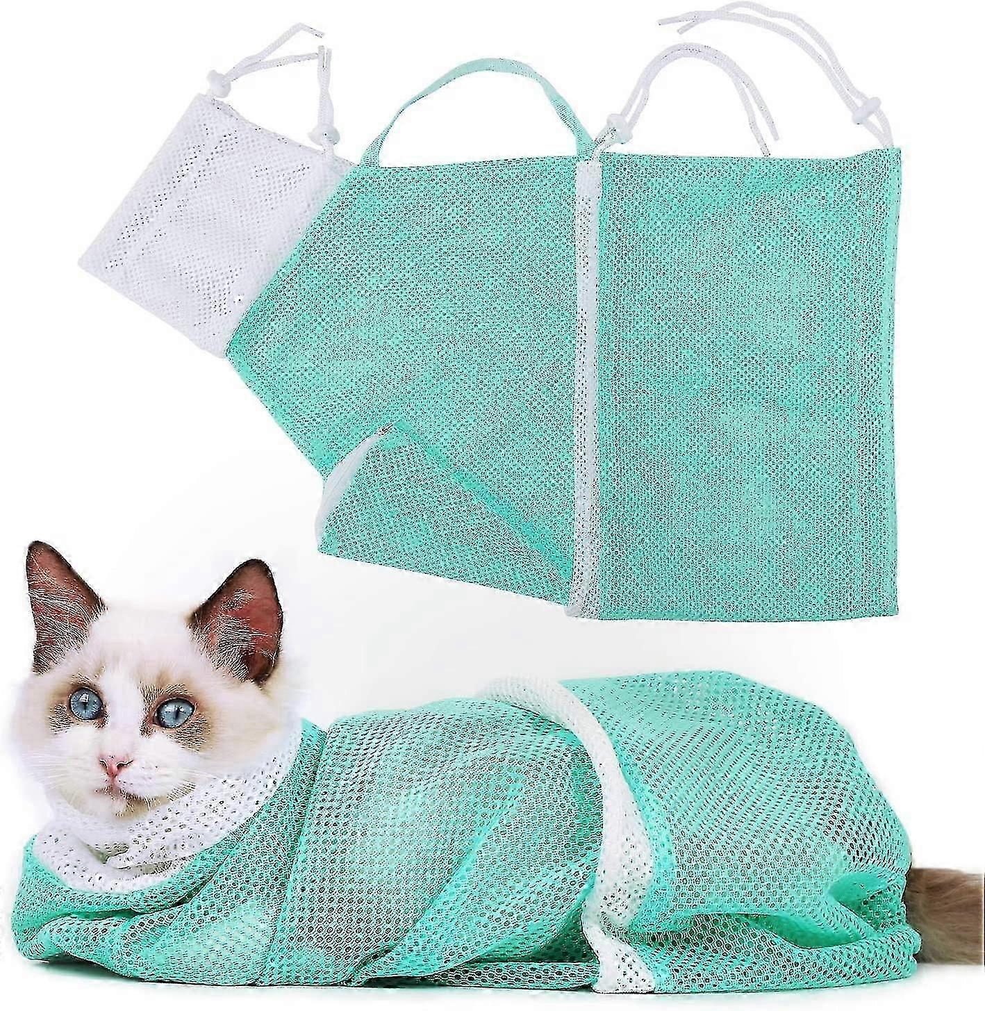 Cat bathing bag anti-bite and anti-scratch cat grooming bag for bathing