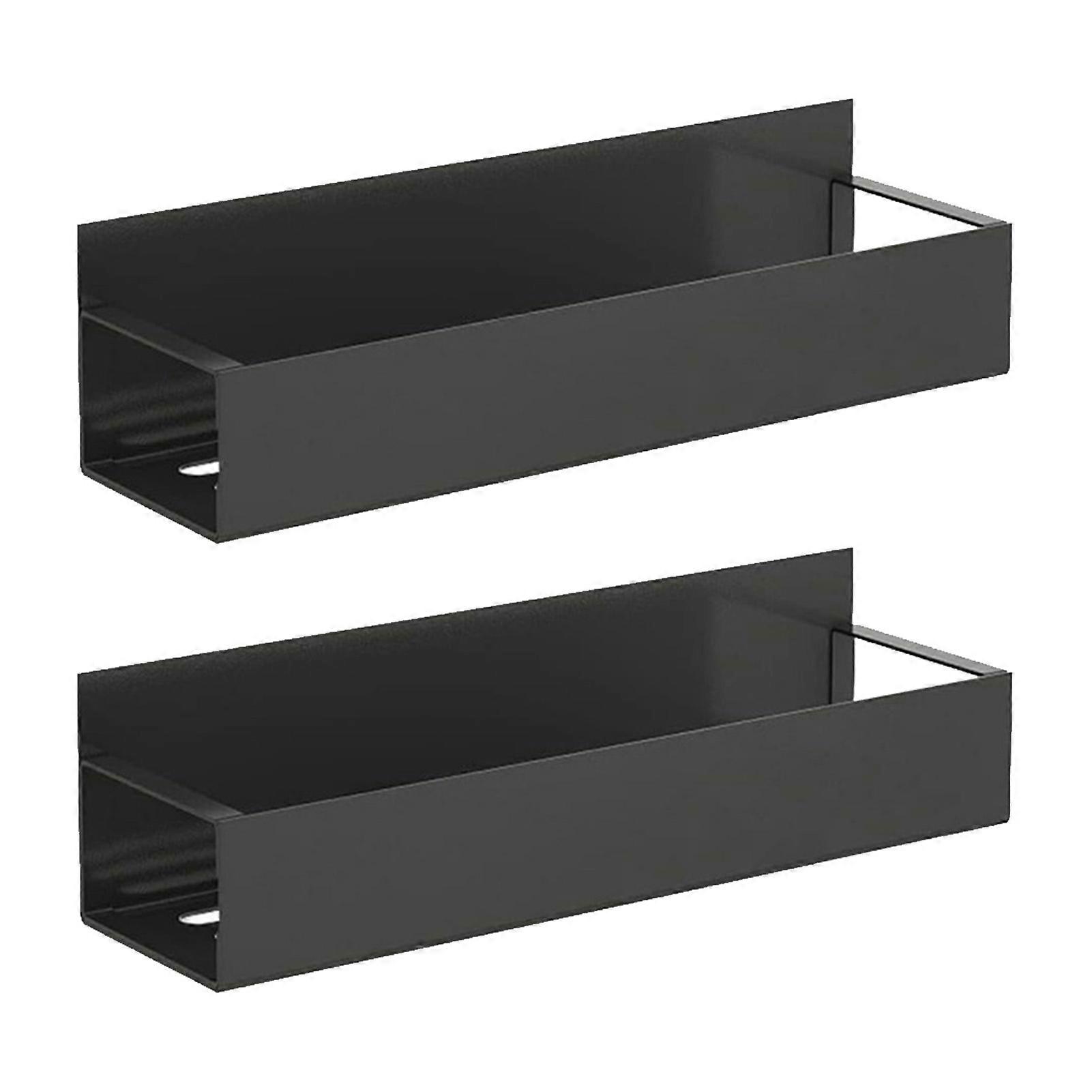 Magnetic Spice Rack Shelf Anti-slip Design Great Load Bearing Capacity Shelf Suitable for DIY Greenhouse