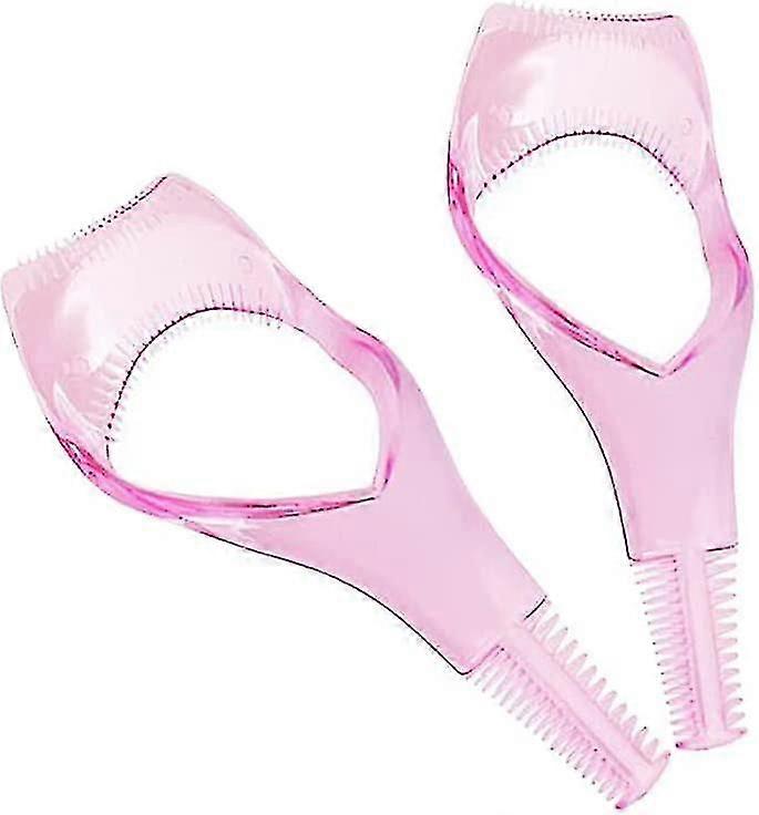 Eyelash Baffle Useful Eyelash Comb Applicator Er Guide Assist Tool () (2pcs)