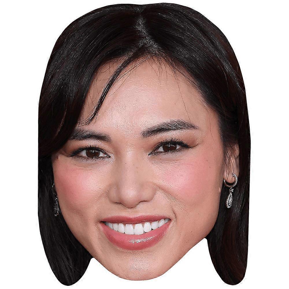 Kayli Tran (Smile) Celebrity Mask, Flat Card Face