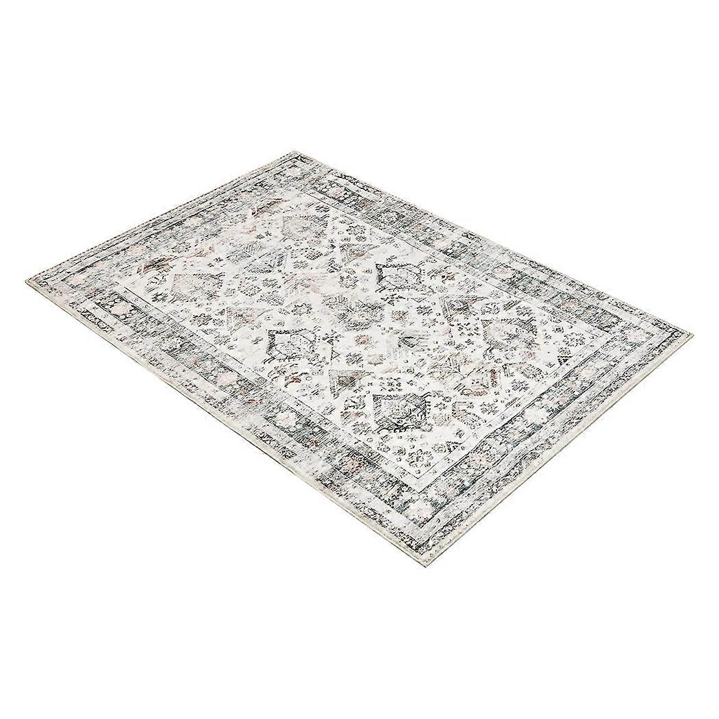 Marlow Floor Rug Short Pile Washable Soft Plush Non Slip Carpet 80X120 Cm Rugs