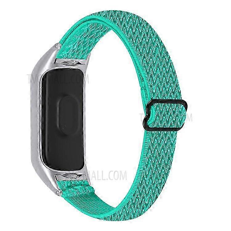 Nylon Watch Band Replacement Adjustable Braided Elastic Sport Loop Strap Compatible For Xiaomi Mi Band 5