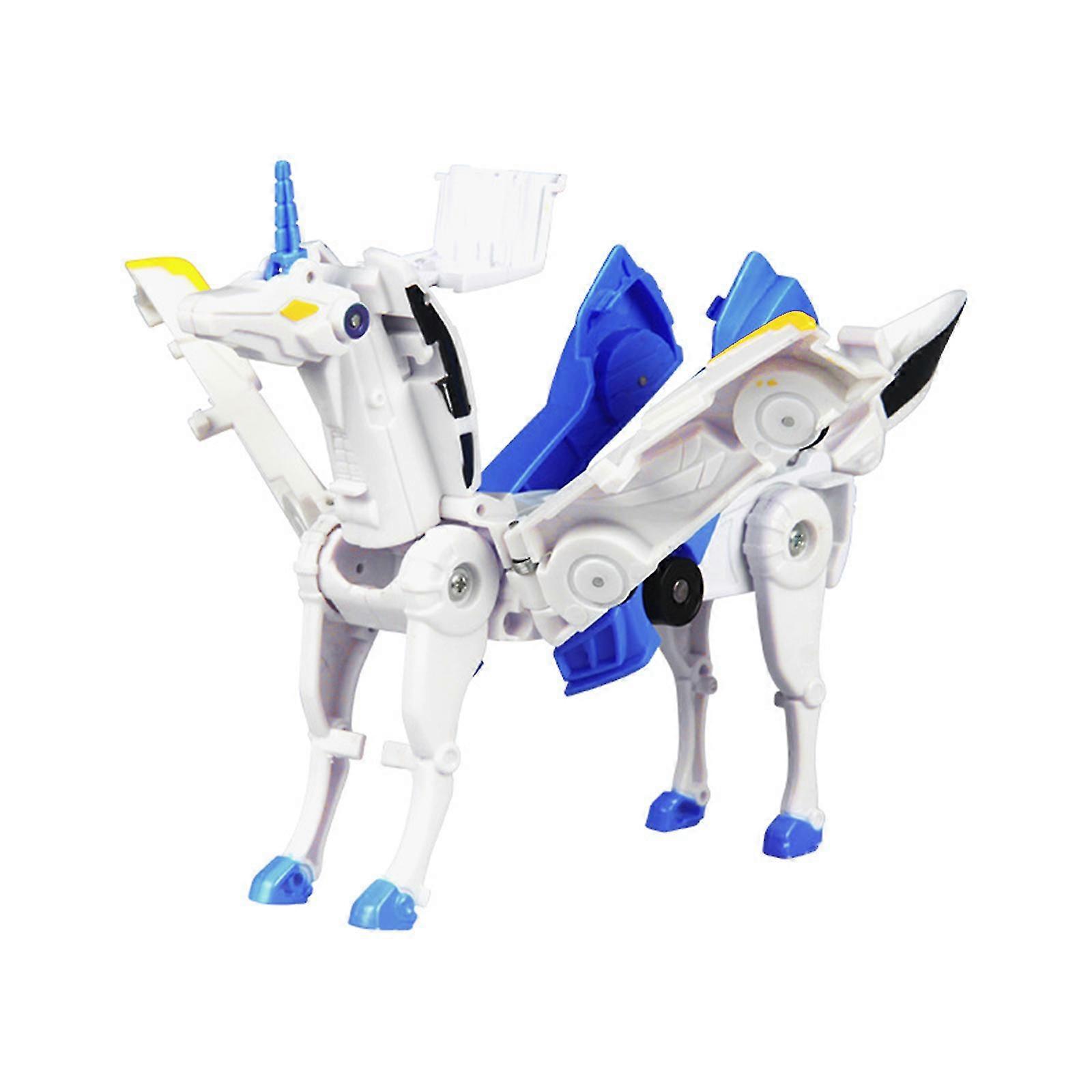 NEW Transforming Action Figure Robot Vehicle Car Toy For Automatically Plastic Automatic Deformation Kids