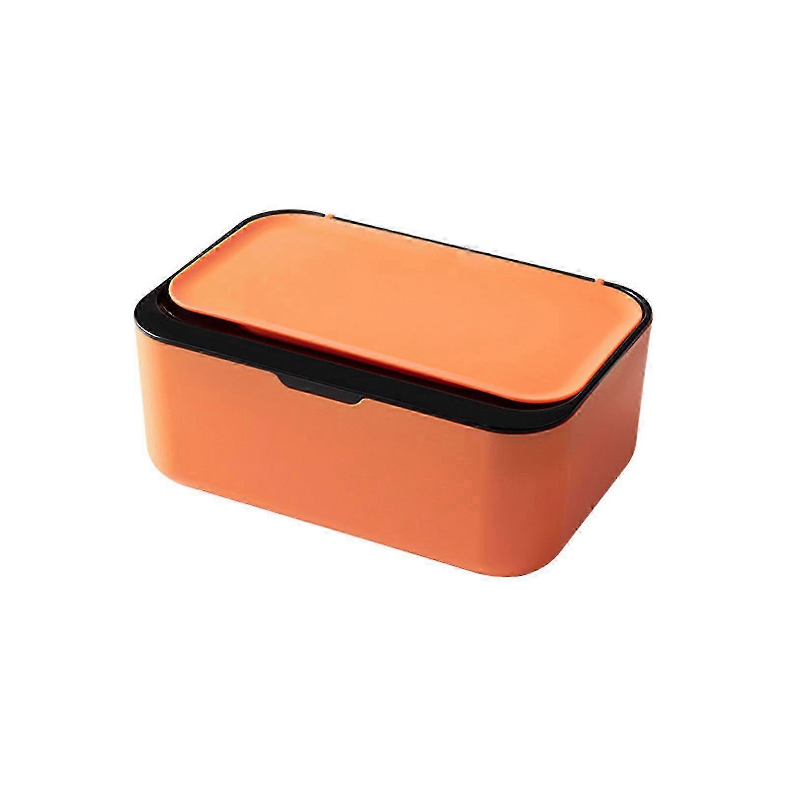 Refillable Diaper Wipes Case Baby Wipes Dispenser with Lids, for Bathroom, Sealing Design Flushable Wipe Container Storage Box