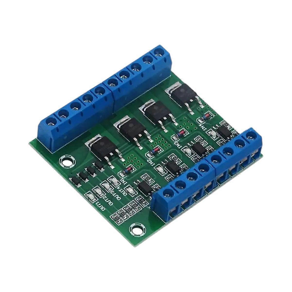 Mos FET 4 Channel Opto-Isolator Driver Controller Board for Motor LED Light High Reliability Precision Performance