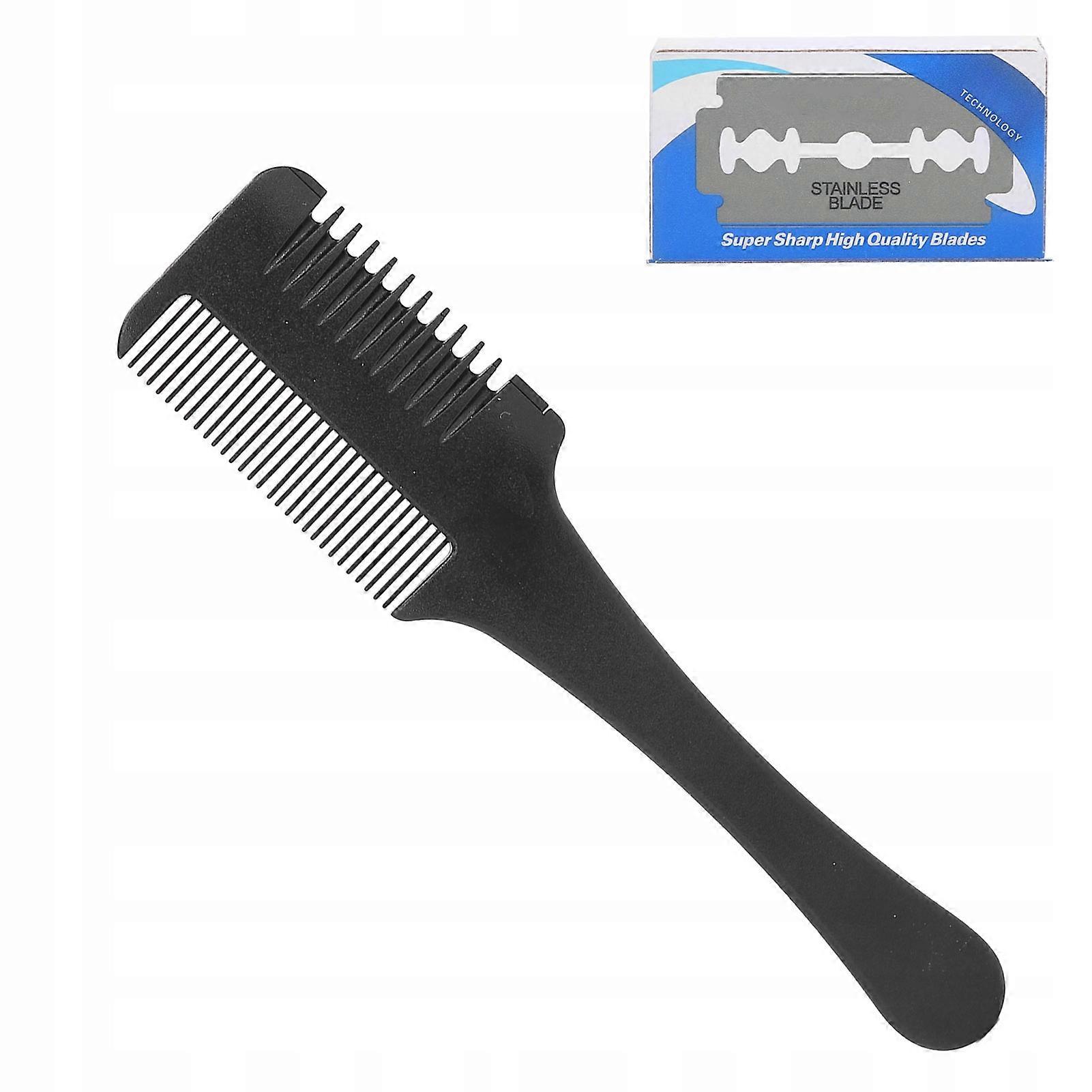Comb Trimmer With Razor Blade For Shaving Hair Removable Razor Blades