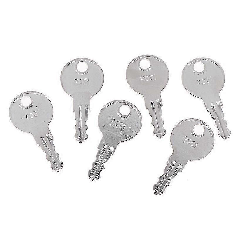 6PCS R001 RV Key Camper Keys Compatible With RV Baggage Door RV Compartment Door 230012 Suitable For RV