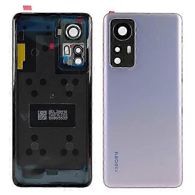 Xiaomi 12 5G / 12X 5Gバックバッテリーハウジングカバー、カメラリングレンズカバースペアパーツハイウェイに対応