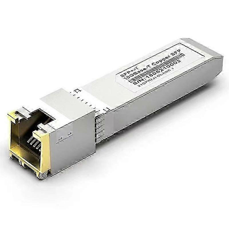 Sfp-10g- Compatible Transceiver, 10g Sfp+ Rj-45 1.25/2.5/5/10g-t Cat.6a Copper Transceiver