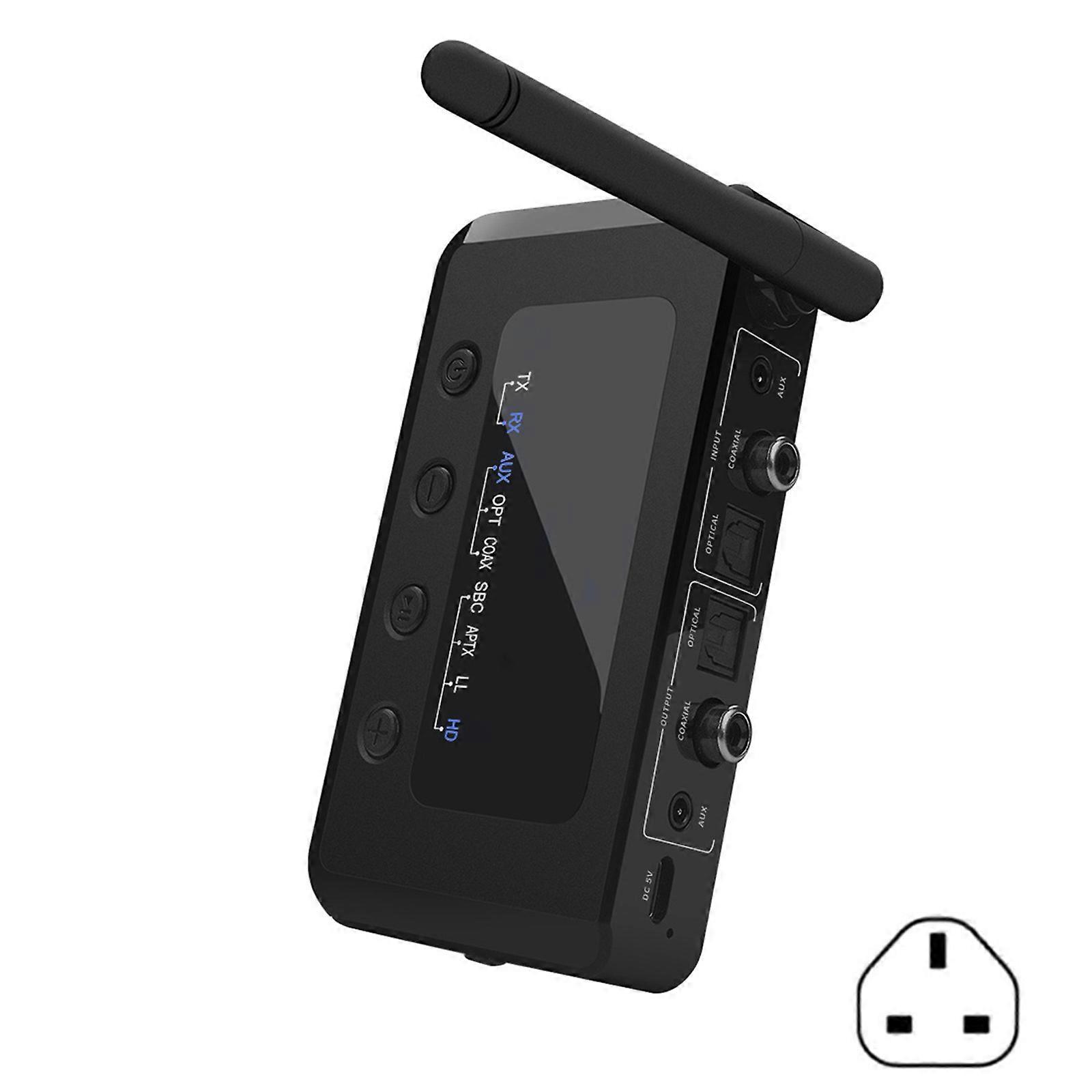 Wireless Audios Adapter Portable Receiver Transmitter Blue teeth 5.2 Convenient Wireless Adapter with Built-in Battery