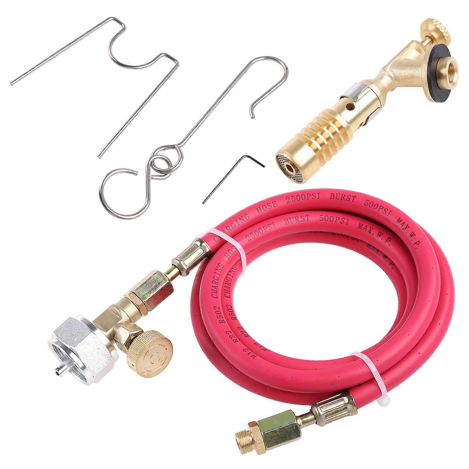 Cooking Torch Refillable Adjustable Flame Kitchen Torch for Chef Baking BBQ, Creme Brulee, Soldering