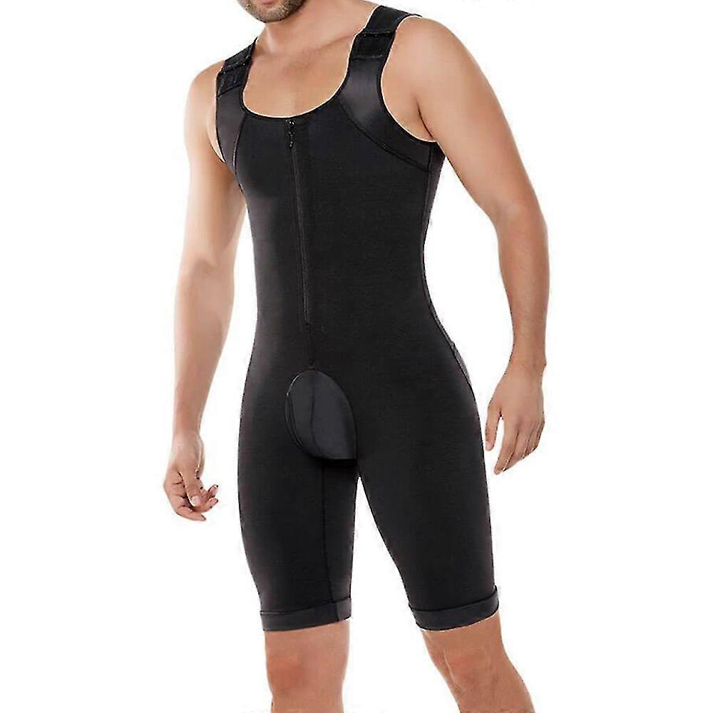 Erkekler için Tam Vücut Shapewear Bodysuit