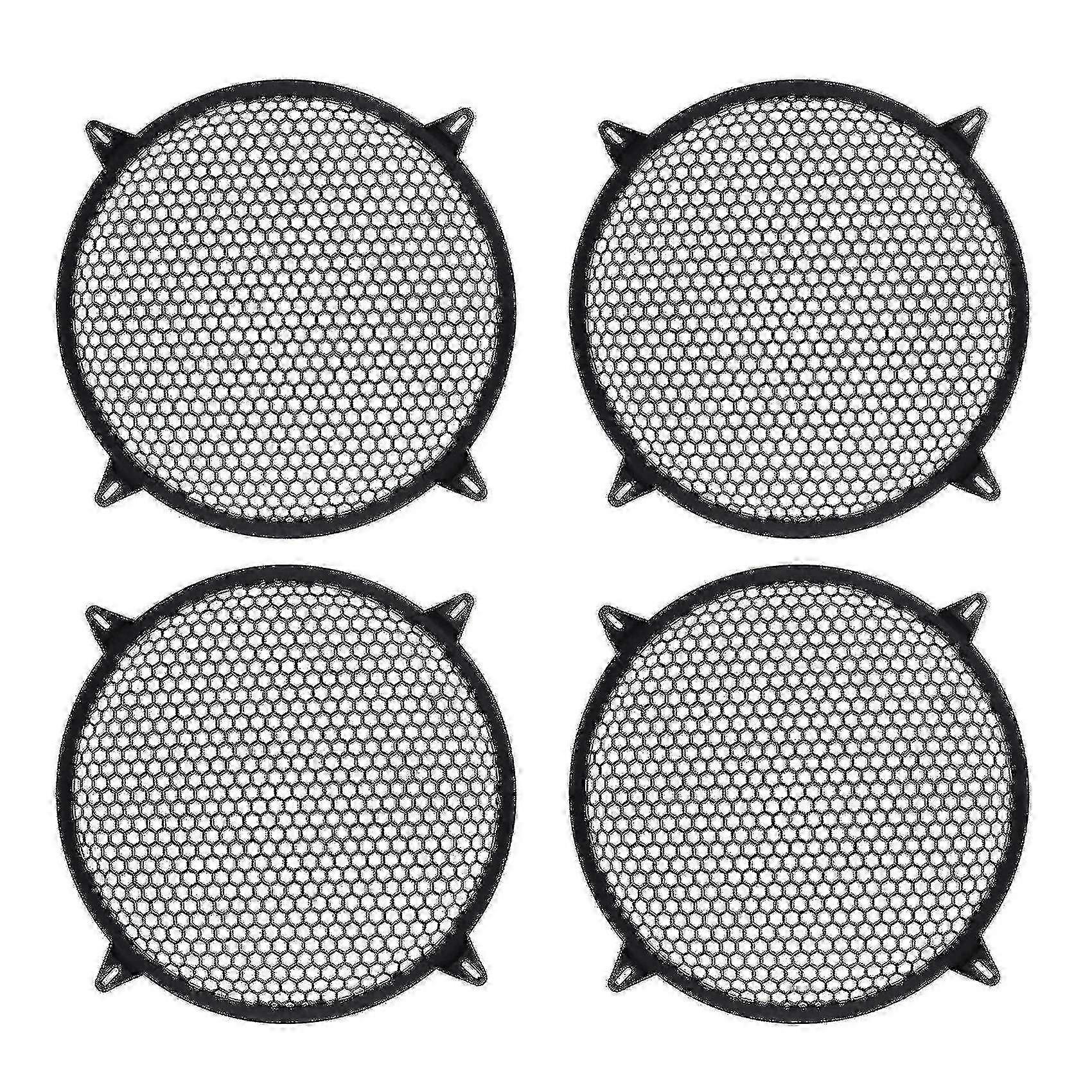 Πλέγμα καλύμματος σχάρας Subwoofer 10 ιντσών 4x για ενισχυτή ηχείου αυτοκινήτου - Μαύρο