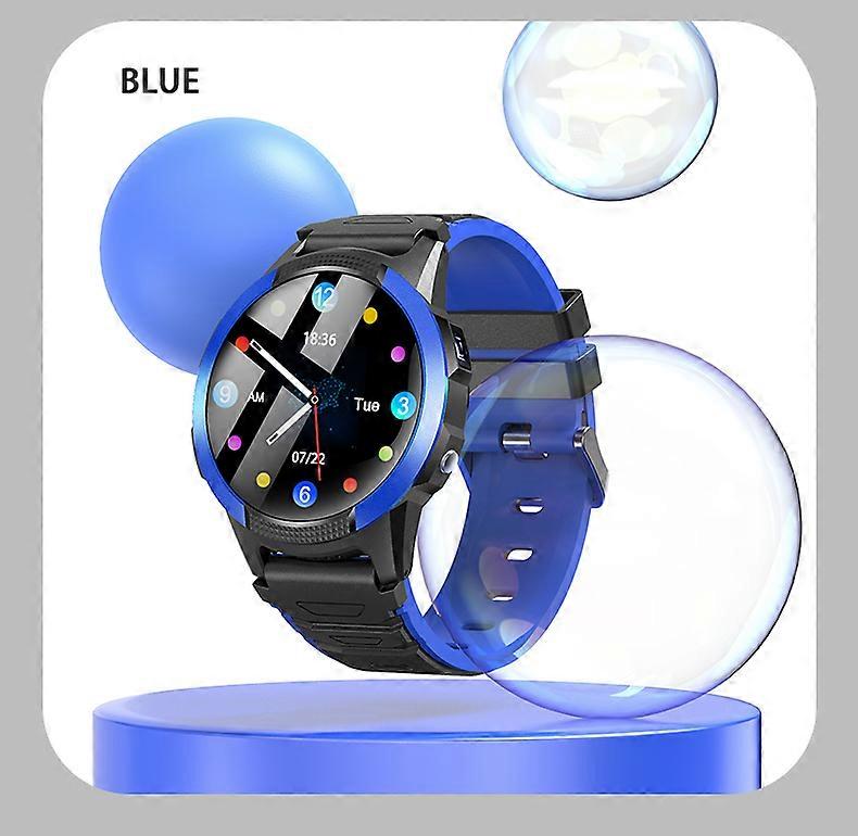 GPS 4G Wifi Video Waterproof Bracelet Watch FA56 Blue