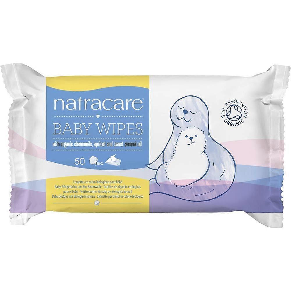 Natracare Organic Baby Wipes x 50