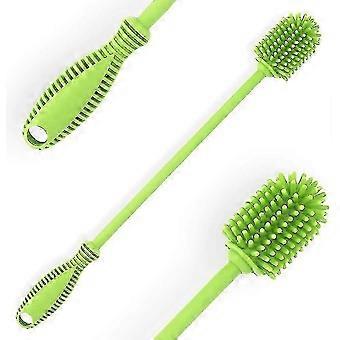 Silicone Cleaning Brush With Long Handled Bottle. 31cm Bpa Free. For Bottle.