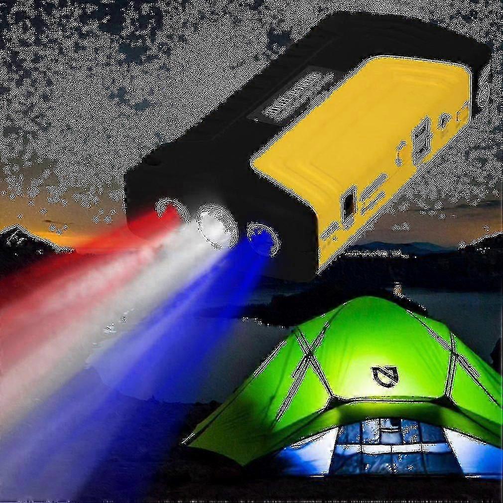 68000ma Portable Emergency Start Car Jump Starter Power Bank With Three Lights