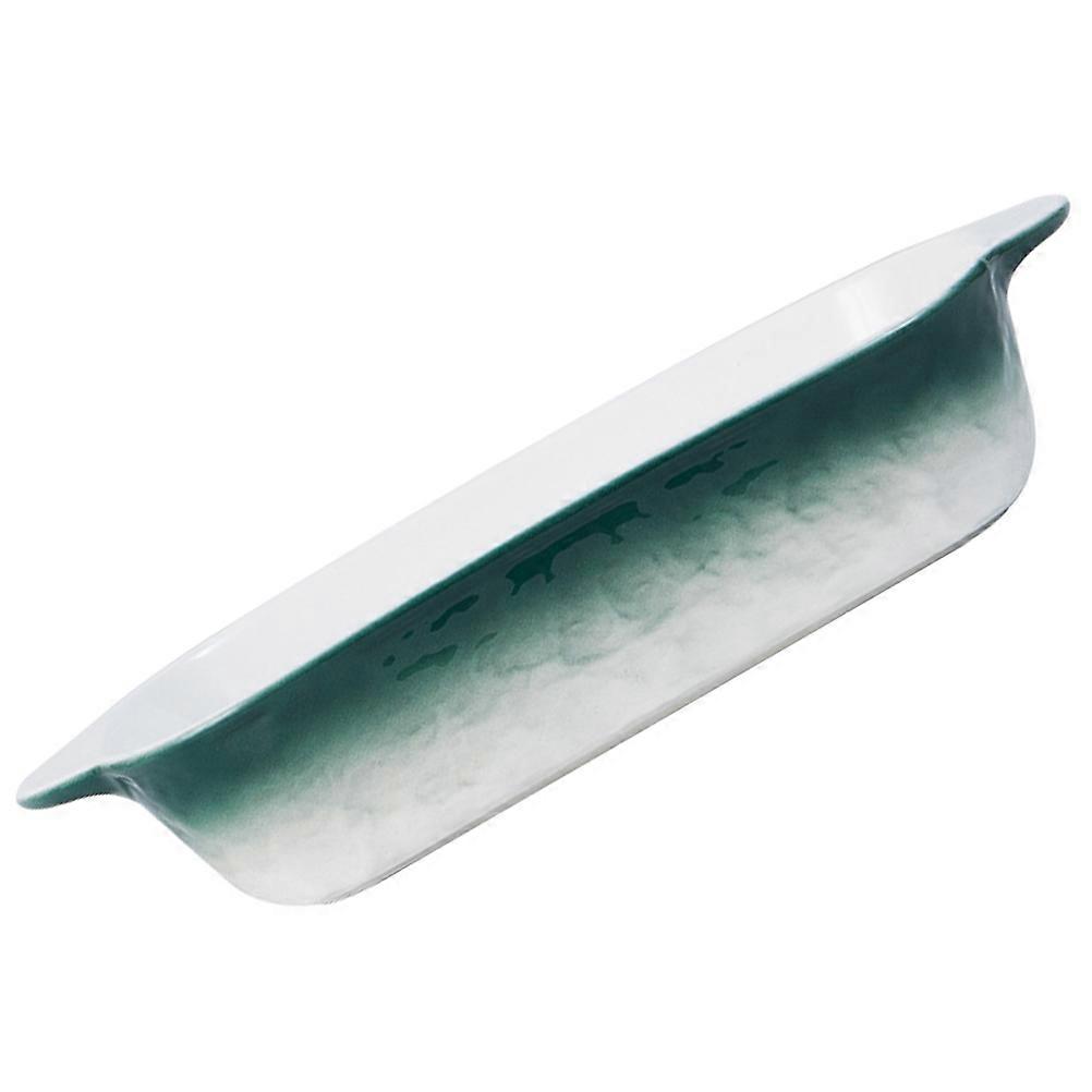 Ceramic Oven Dish, Functional for and Baked Eggs, Space Saving