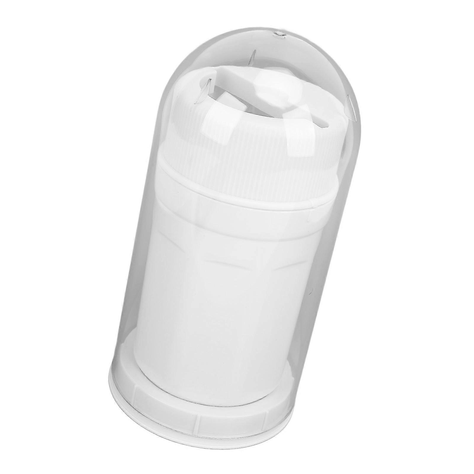 Twisting Ice Cup Tray Rotating Stackable 10x21cm White PP+PET