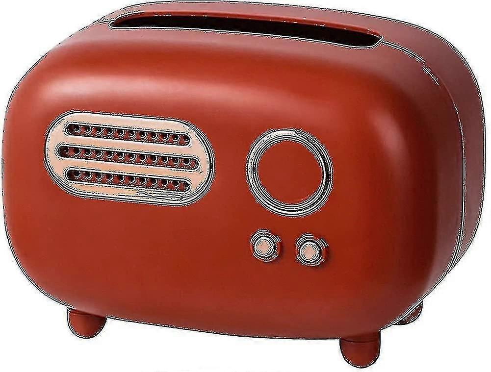 Rectangular Tissue Box. Retro Radio Tissue Box Cover Vintage Tissue Box Holder