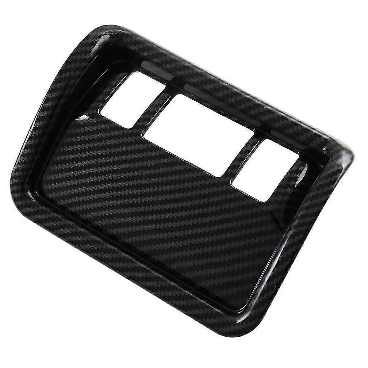 Per Crosstrek 2023 2024, interruttore di regolazione della lampada del faro dell'auto, accessori in fibra di carbonio ABS