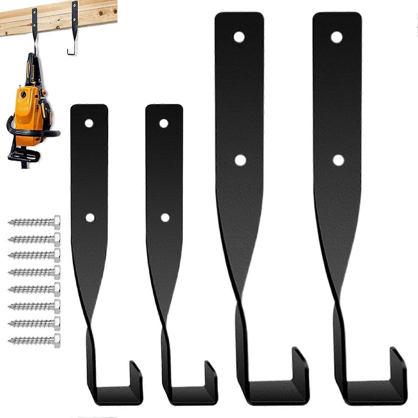 Chaaw holder Chaaw storage hook, robust spacesaving vertical metal organization for garage truck and tractor