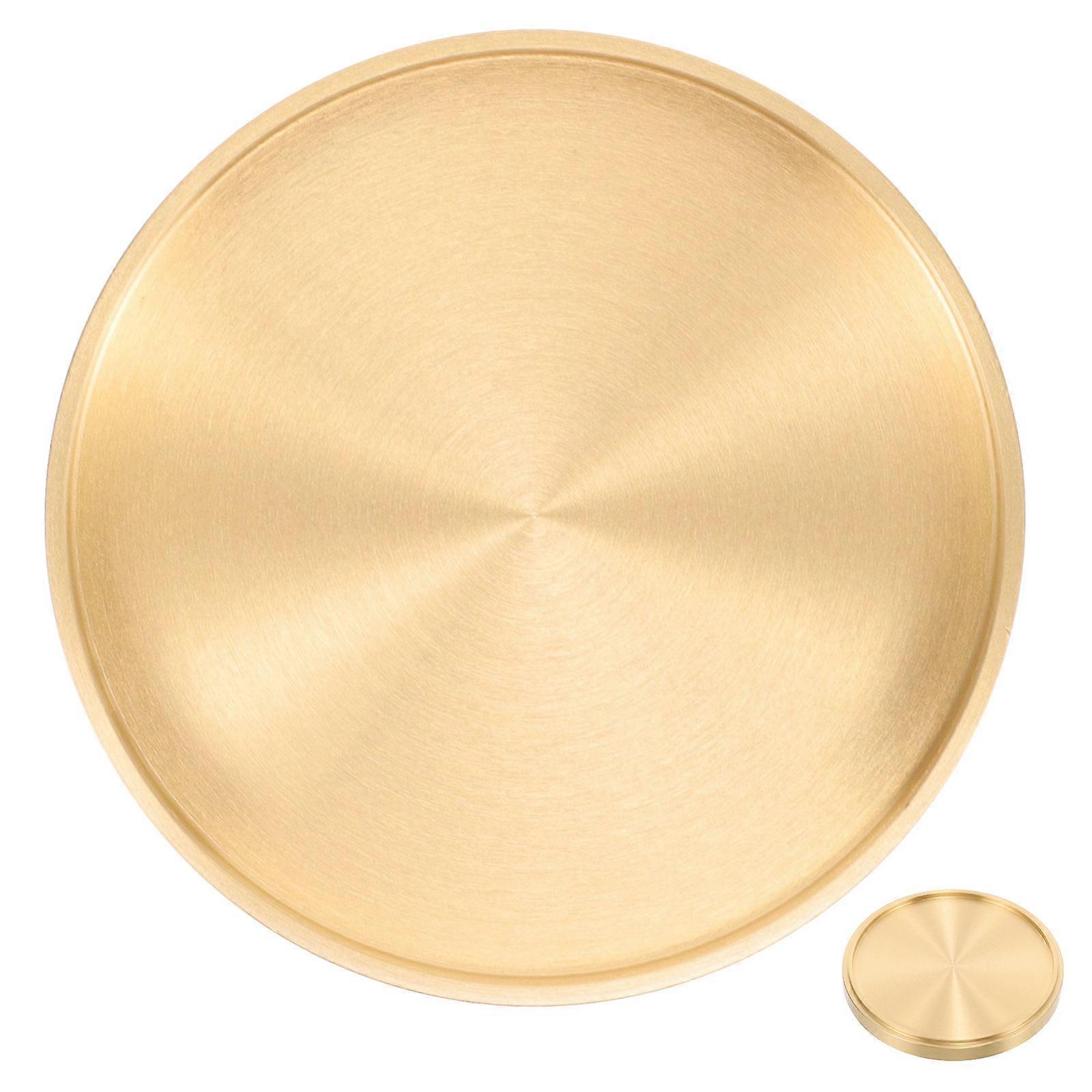 Safe Copper Coasters Providing Stability for Drink Holders