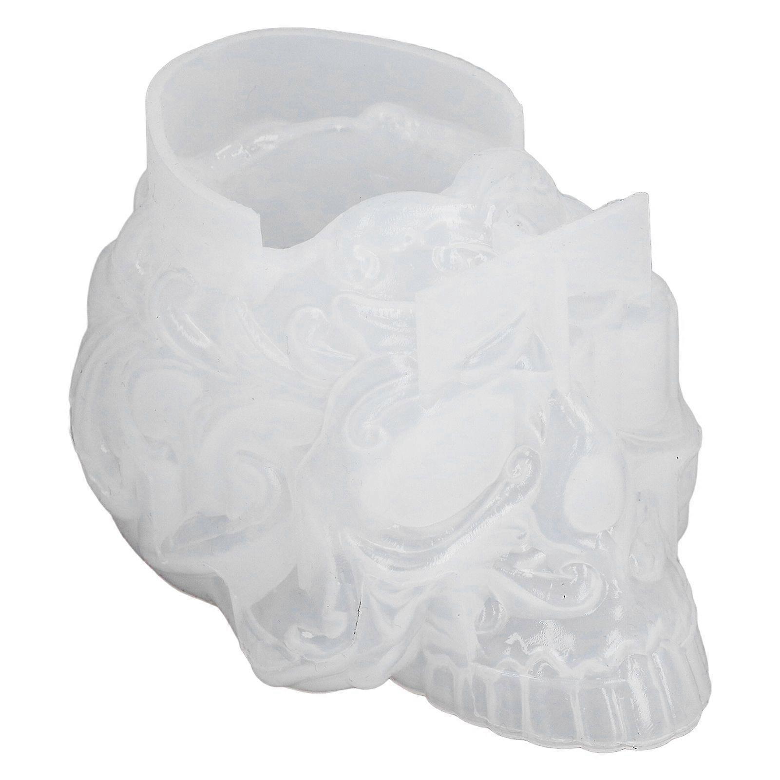 2025 Latest Model  Silicone Mold Unique Skull Shape Exquisite Reusable Thick