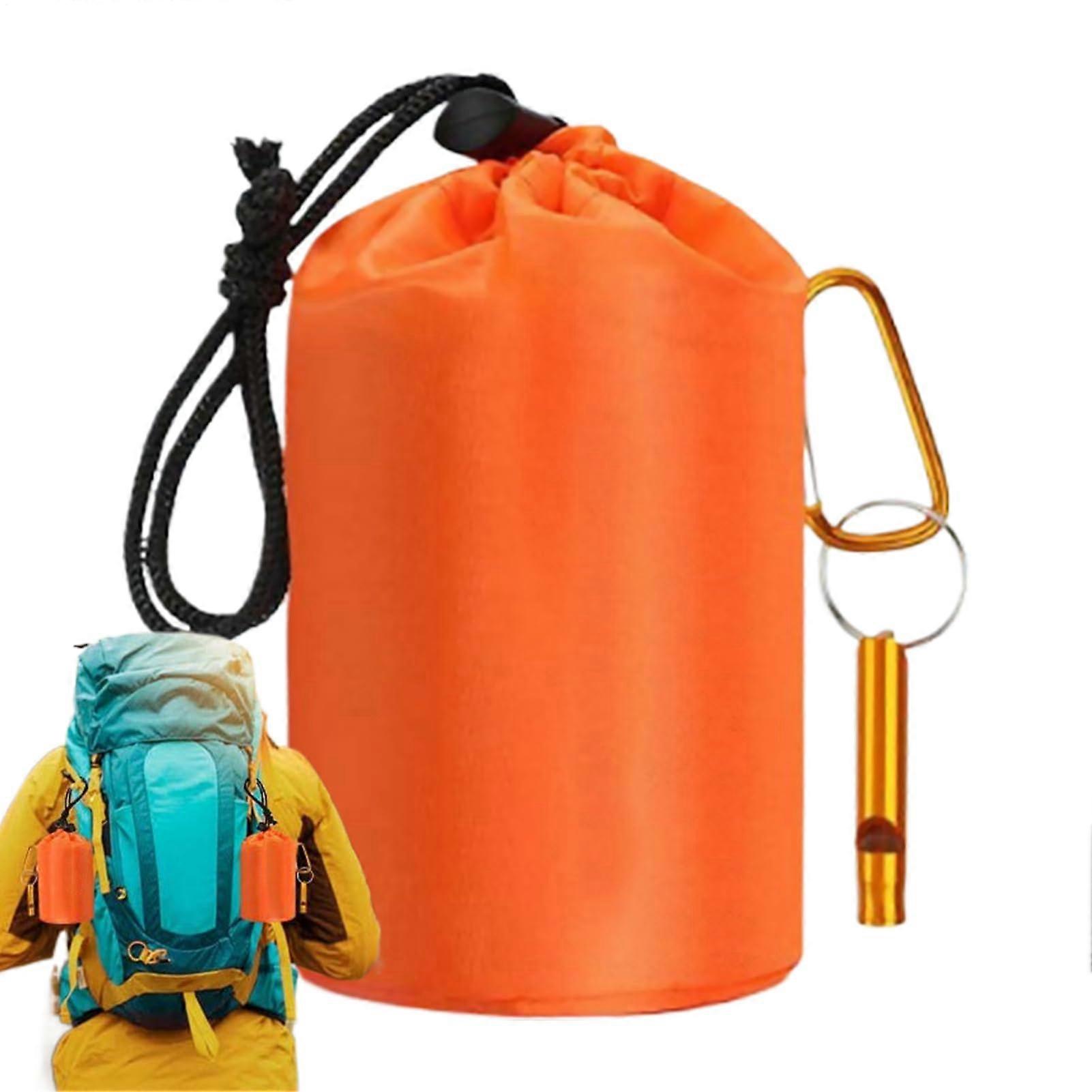 sleeping bags, waterproof, reusable, durable, heatulated, portable, compact, orange